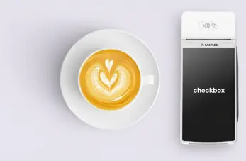 Terminal with coffee